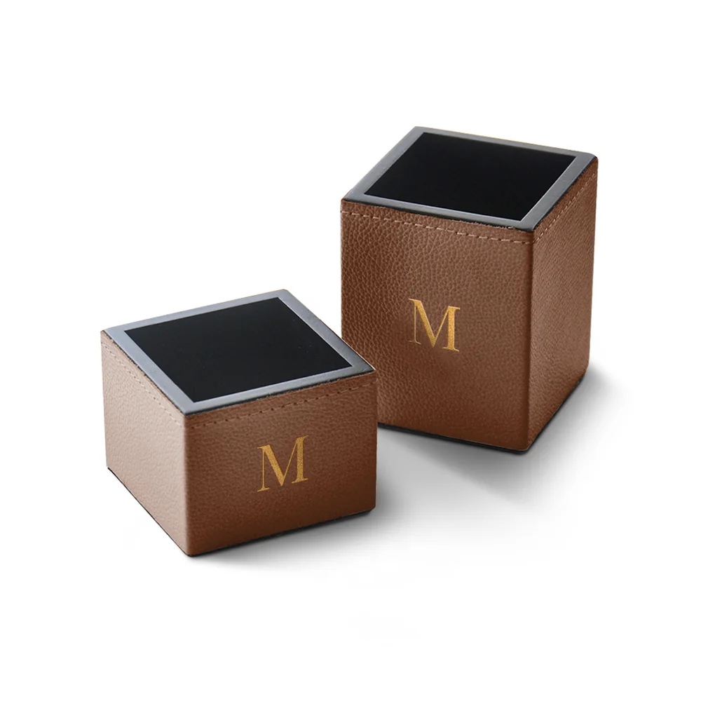 Kit de escritório em couro personalizado